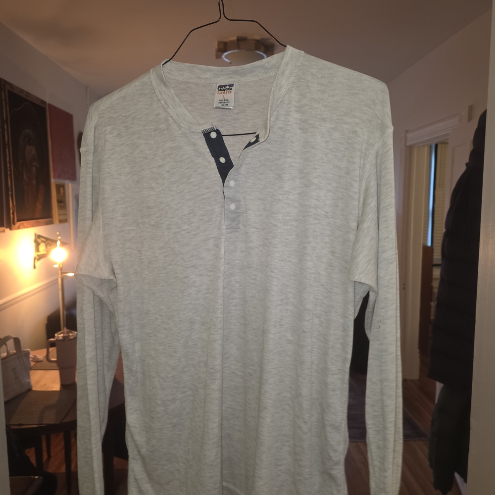 Vintage Patagonia Capline Henley